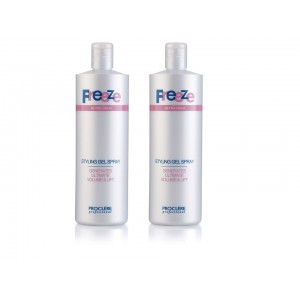 Freeze Hair Spray Gel 500ml Twin Pack